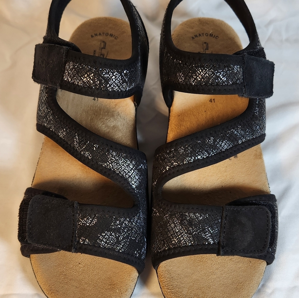 Flexus Anatomic By Spring Step Size 10 Black Meta… - image 2